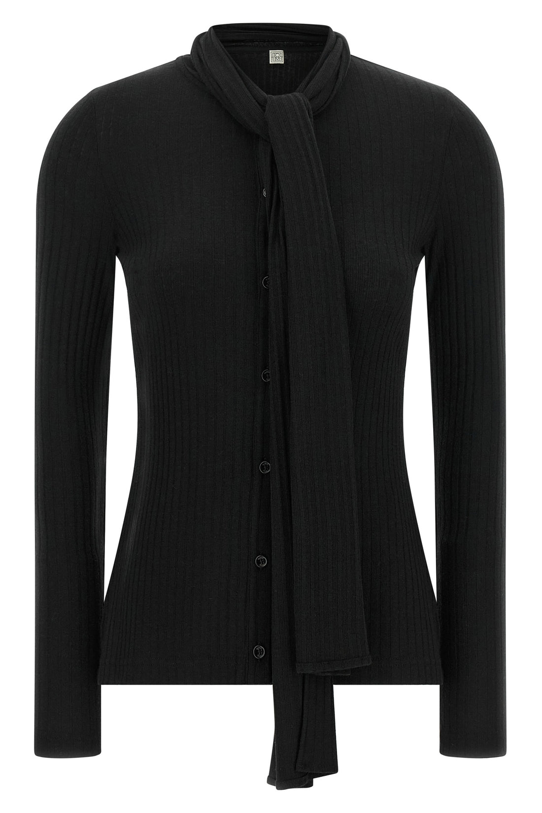 TOTEME L the toteme cardigan redefines everyday elegance through an essential silhouette