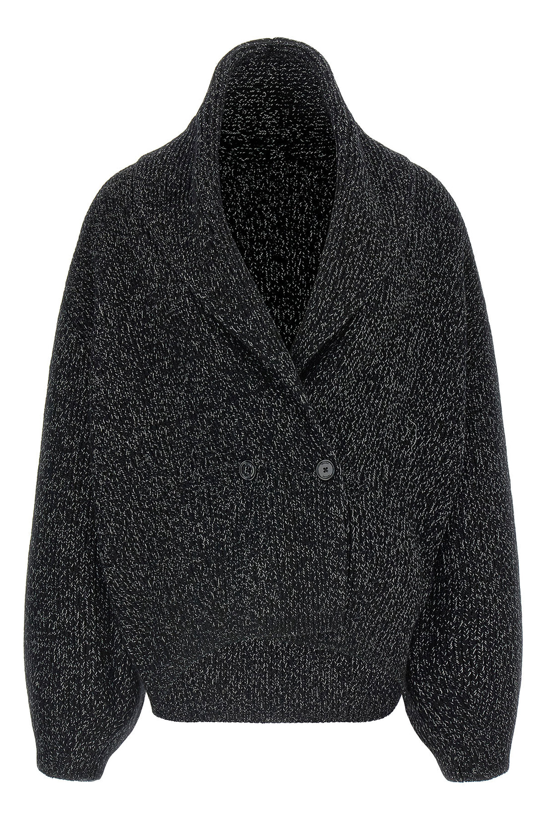 TOTEME S the toteme cardigan redefines the volumes of knitwear through a sculptural and e