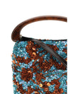 sequined handbag