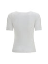 ribbed cotton t-shirt
