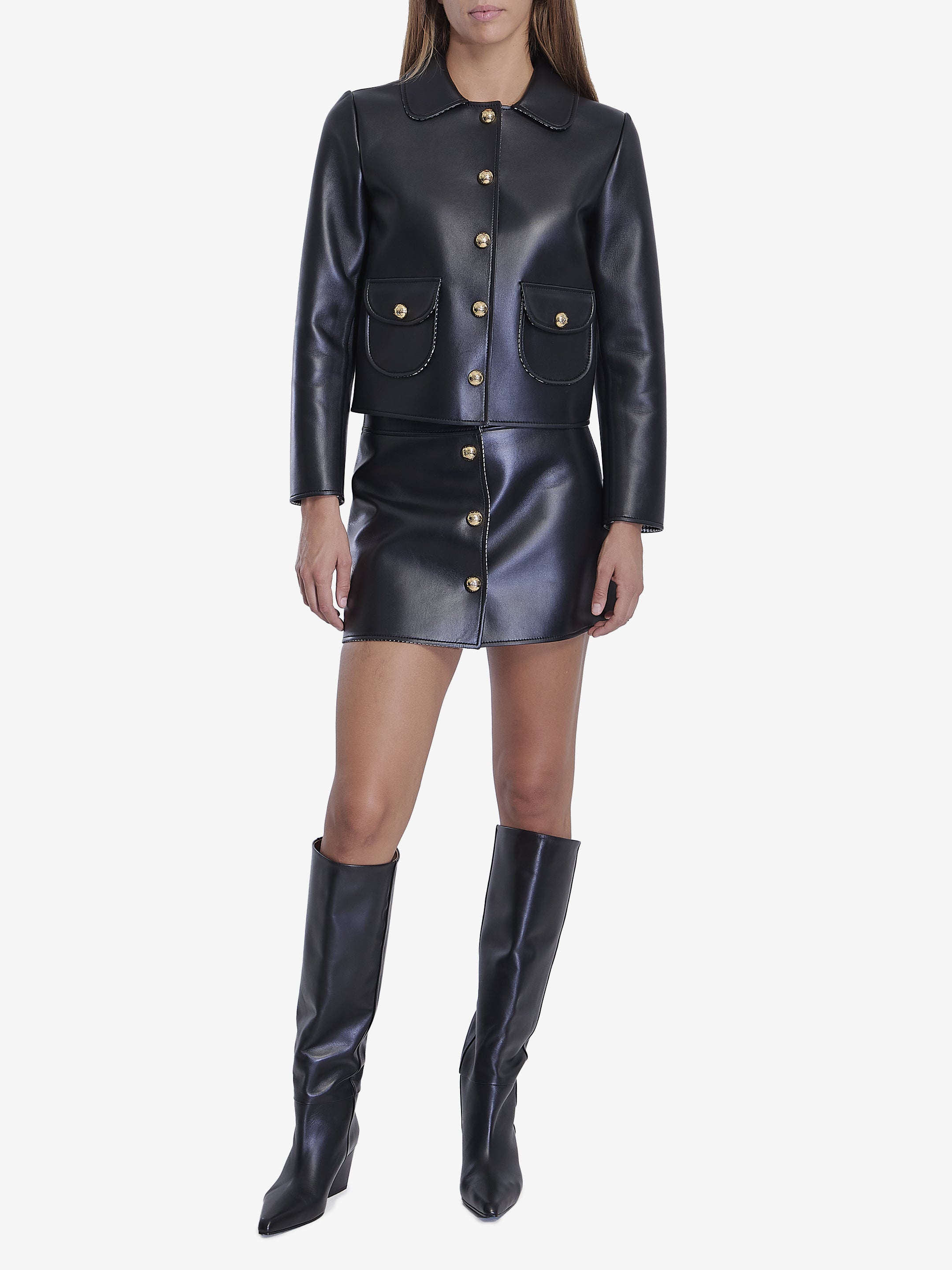 CELINE 38 trapeze mini skirt