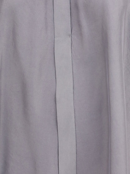 FORTE_FORTE I crater-collar shirt in habotai silk