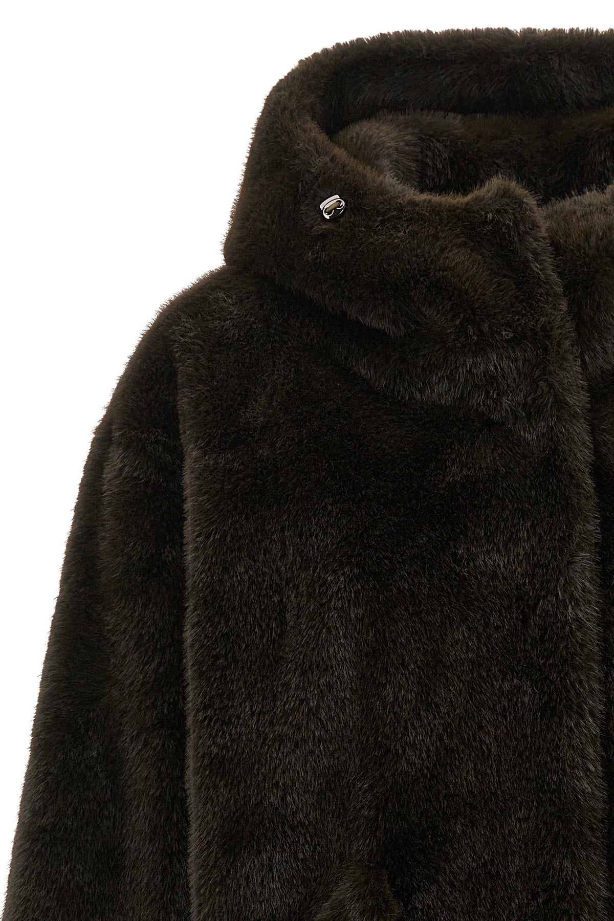 the lou andrea faux mink eco-fur jacket sets new standards of comfort through an