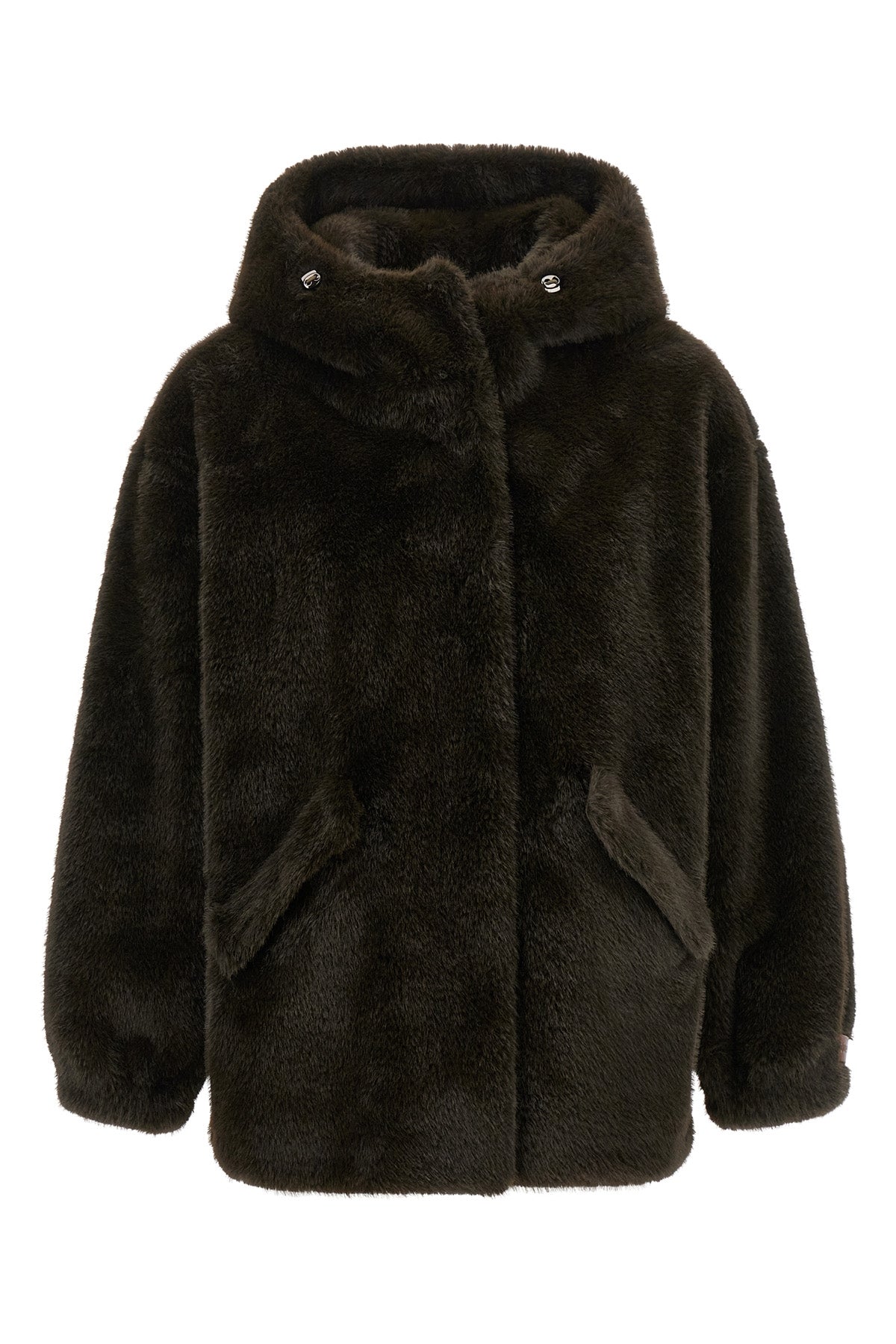 the lou andrea faux mink eco-fur jacket sets new standards of comfort through an