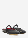 ballerina flat open