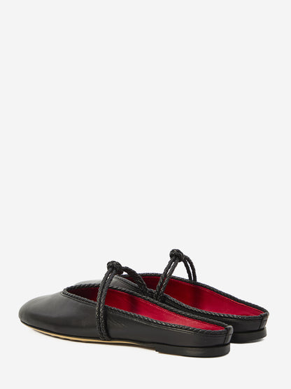 BOTTEGA VENETA 38 ballerina flat open