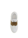 rockstud untitled sneakers with suede band