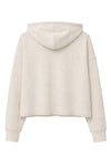 geena lightweight cotton mélange hoodie