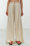 ginevra light mélange cotton pants