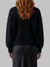 black veira sweater