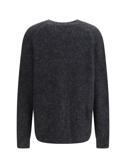 MARANT ETOILE 34 eborah cardigan in alpaca blend