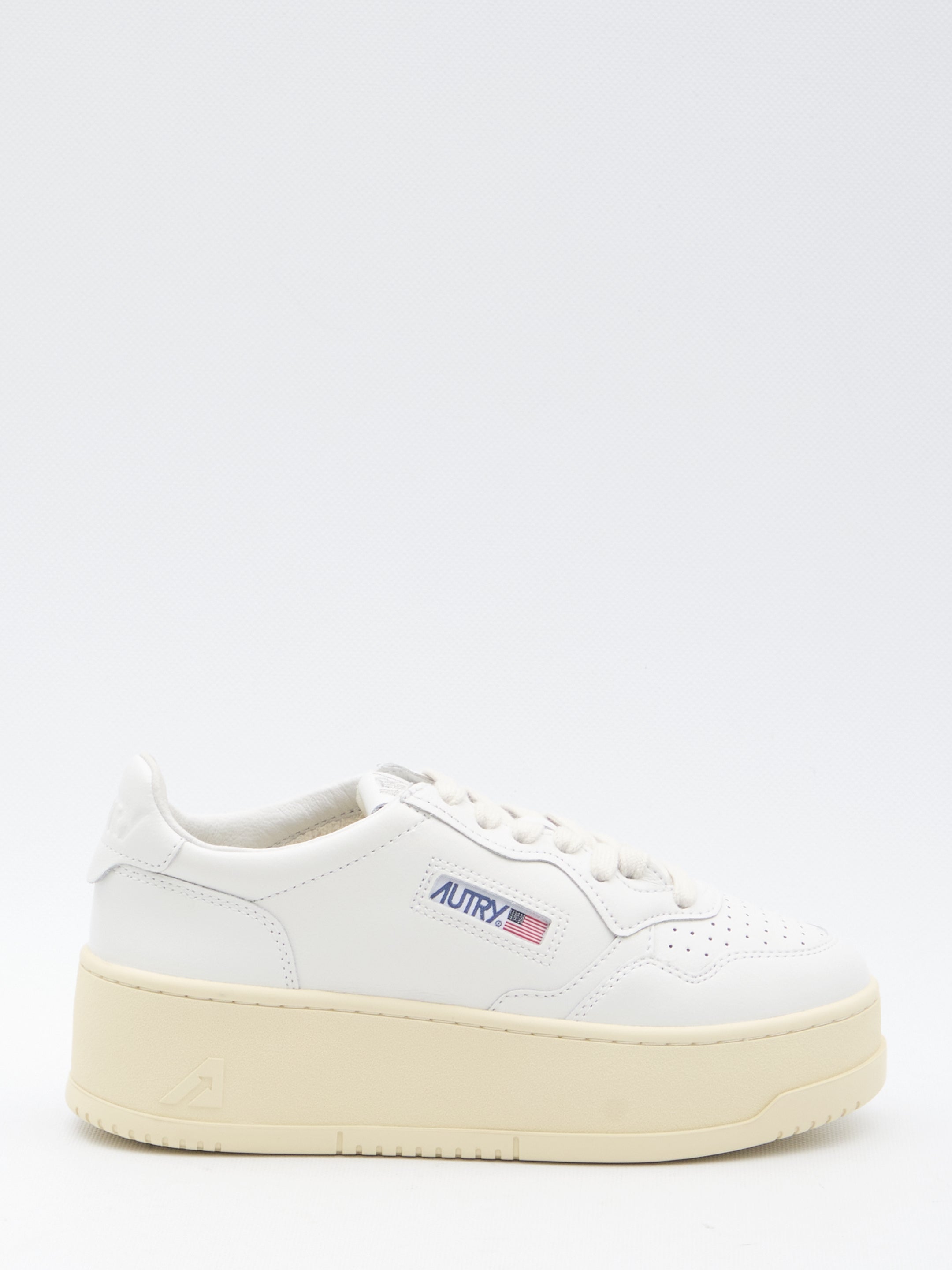 AUTRY 40 medalist platform low sneakers 