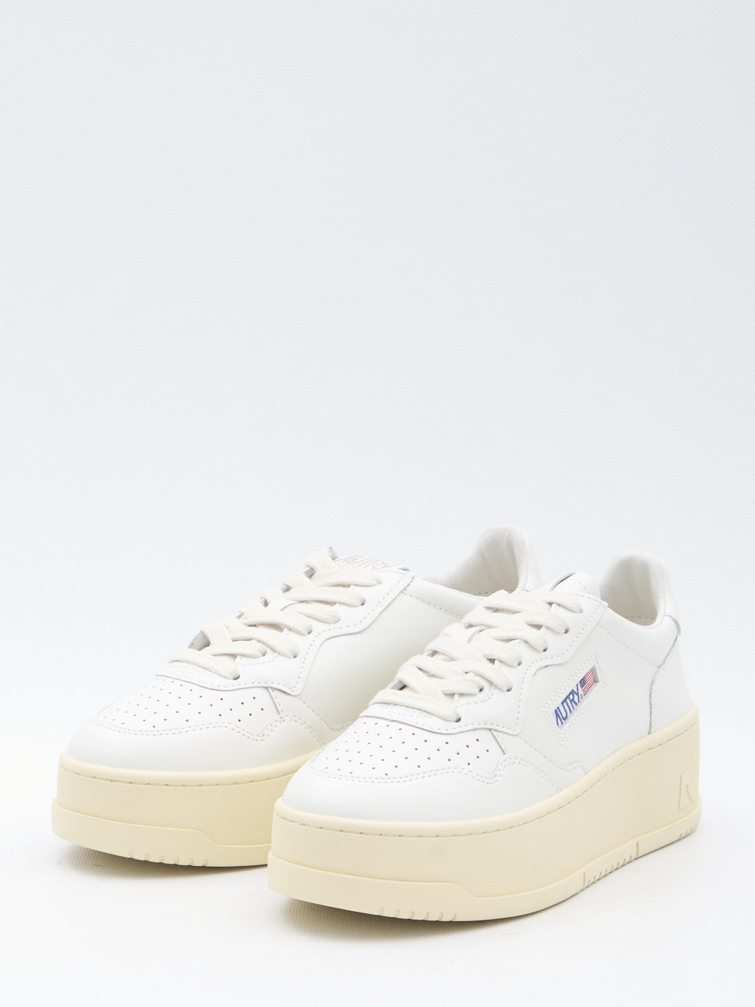 AUTRY 40 medalist platform low sneakers