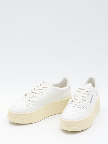 AUTRY 40 medalist platform low sneakers 