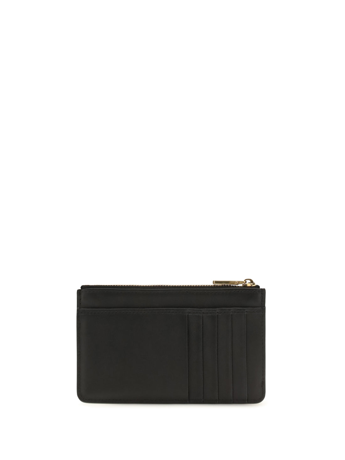 DOLCE &amp; GABBANA OS leather card holder with logo