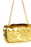 the rabanne sparkle mini shoulder bag redefines the concept of light through a s