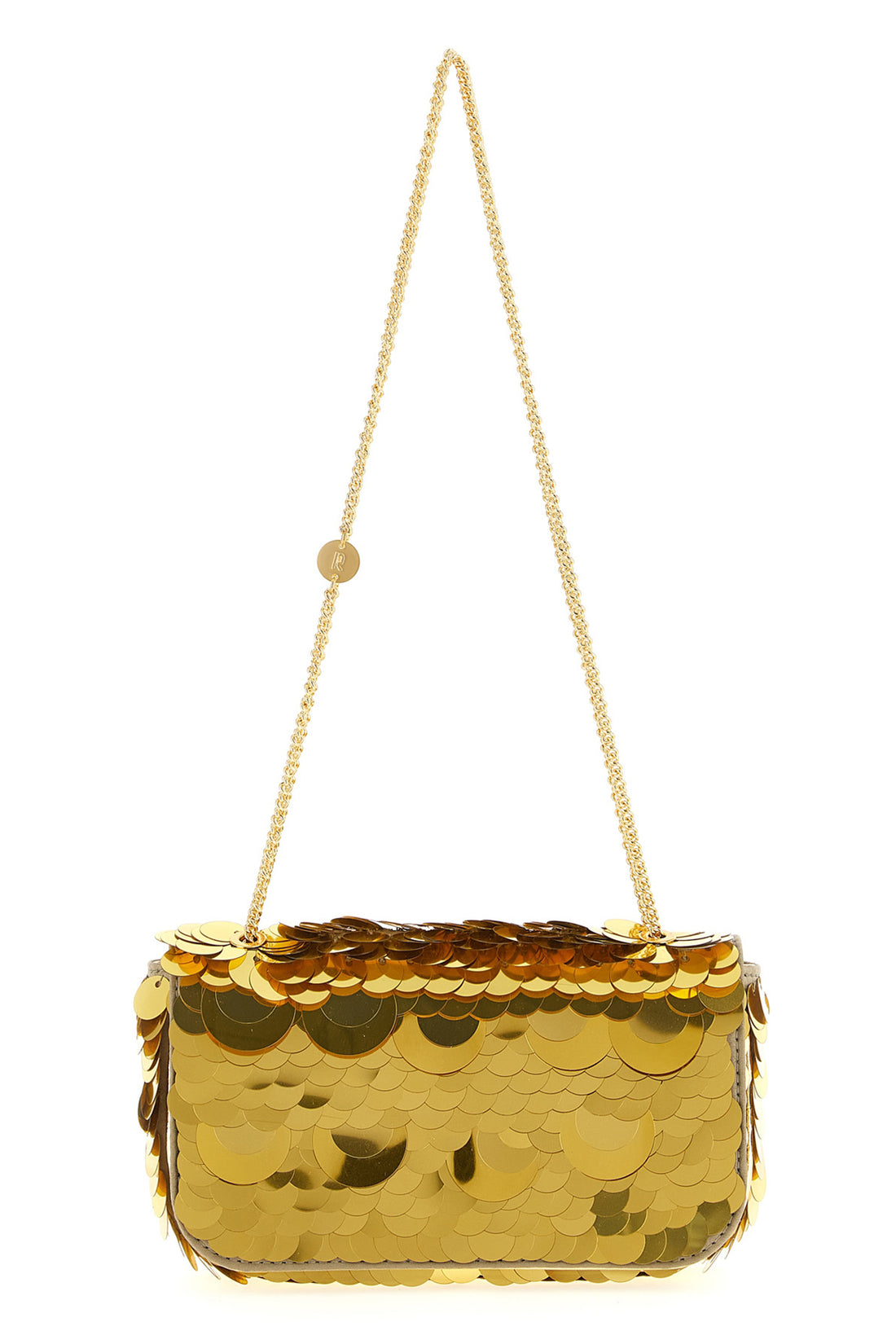 RABANNE OS the rabanne sparkle mini shoulder bag redefines the concept of light through a s