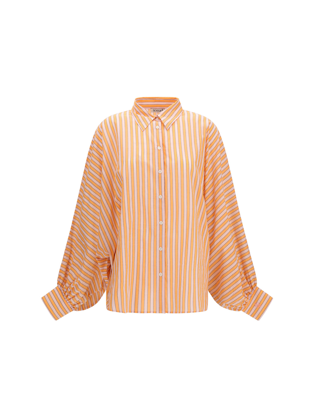 SOSUE OS antonia voile striped shirt