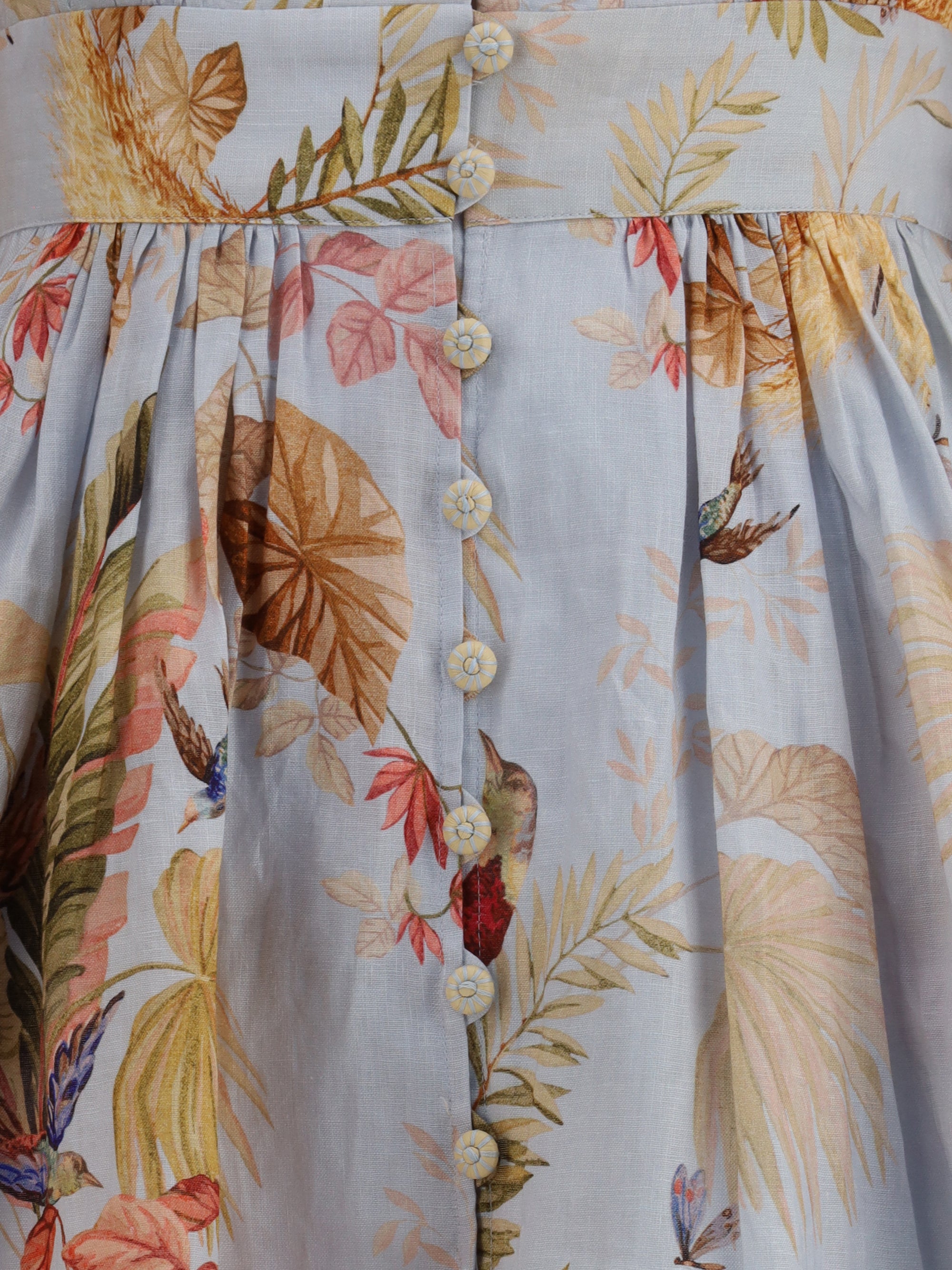 ZIMMERMANN 2 ascension plunge mini dress