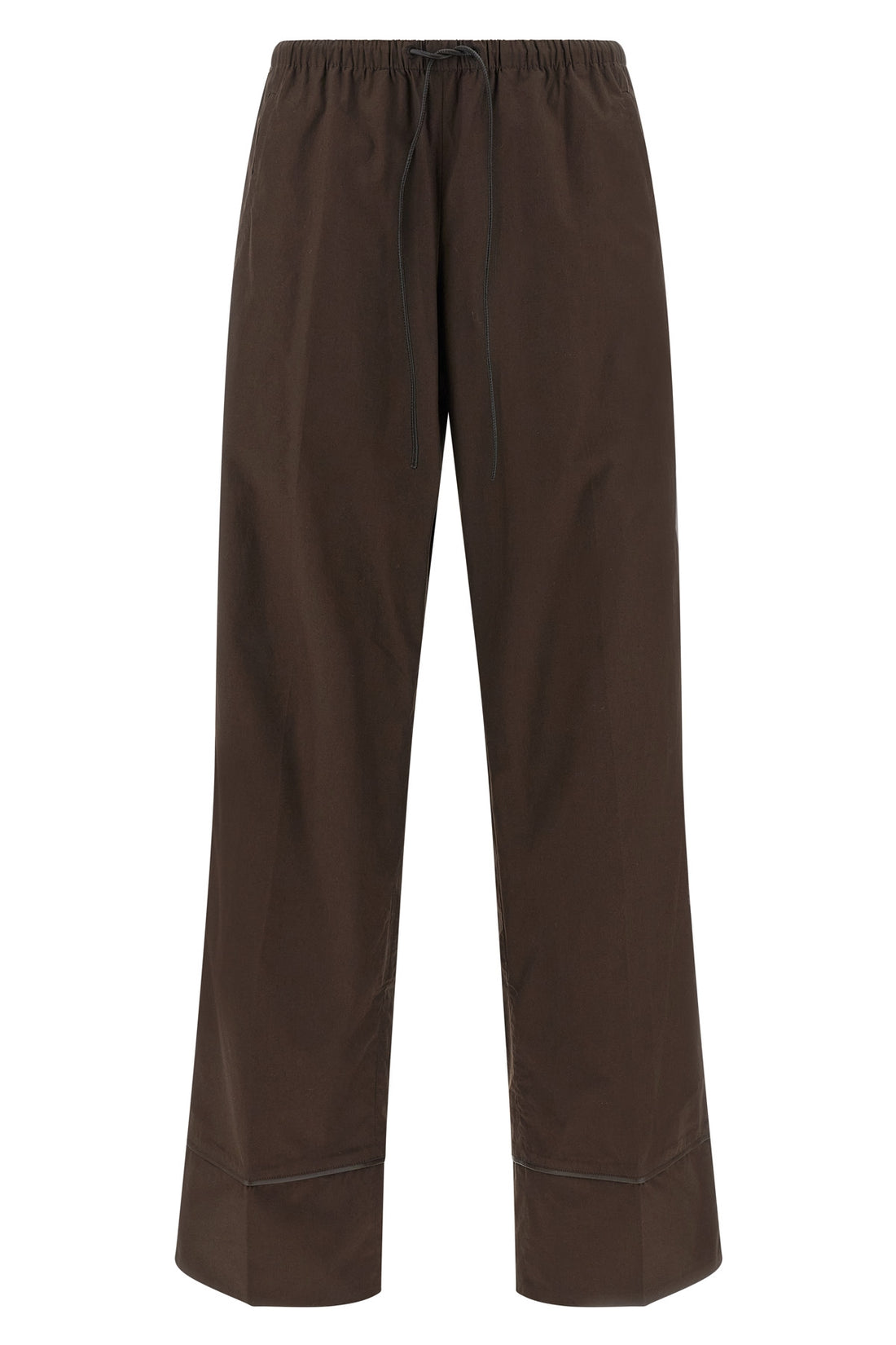 YVES SALOMON 36 cotton poplin pants