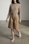 nappa bermuda shorts