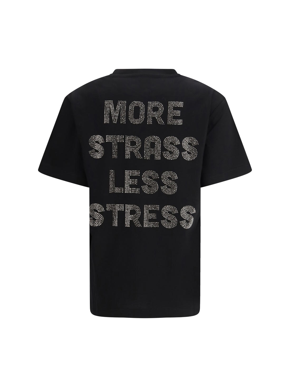 PINKO L rhinestone t-shirt