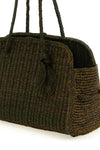 le turismo raphia bowling style raffia braided raffia shopping bag
