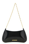 the jacquemus le petit bisou chaîne shoulder bag is made of fine brushed calf