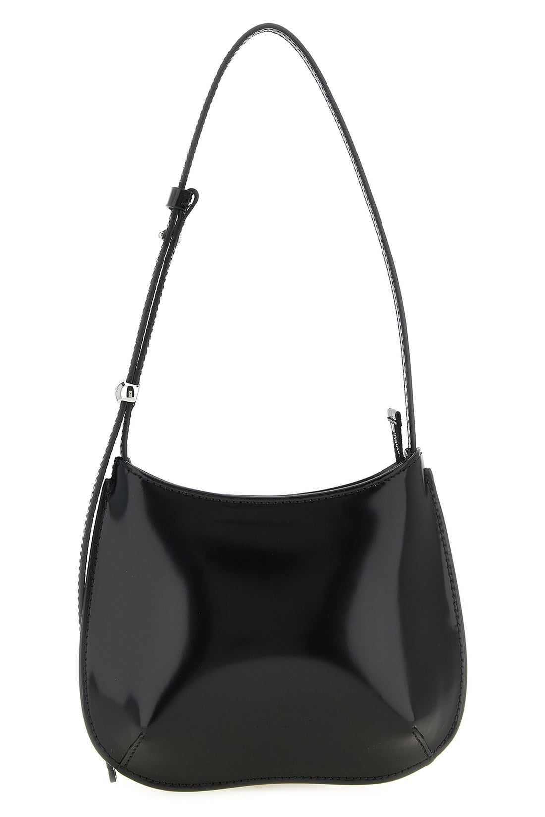 JACQUEMUS OS le petit bisou glossy leather shoulder bag