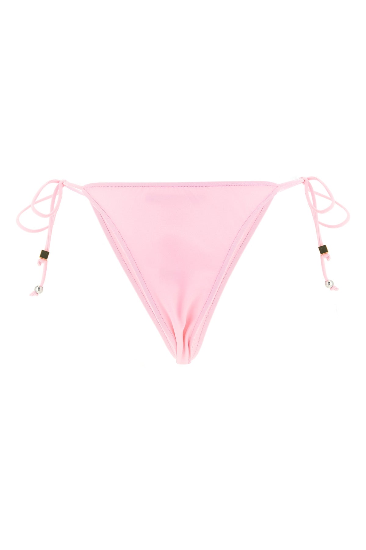 le bas de plage triangle stretch fabric bikini bottoms