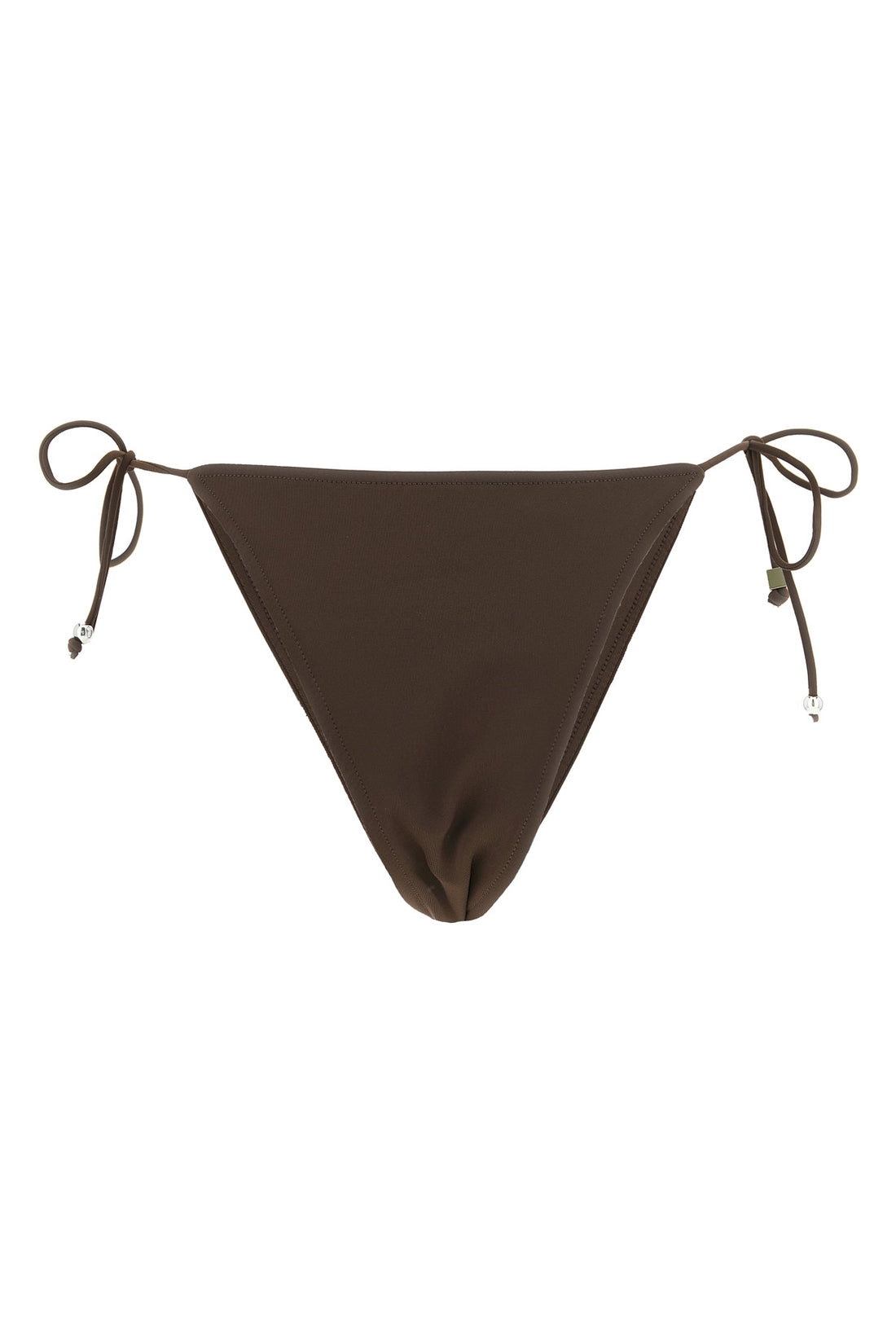 JACQUEMUS L le bas de plage triangle stretch fabric bikini bottoms