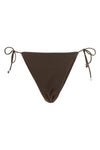 le bas de plage triangle stretch fabric bikini bottoms