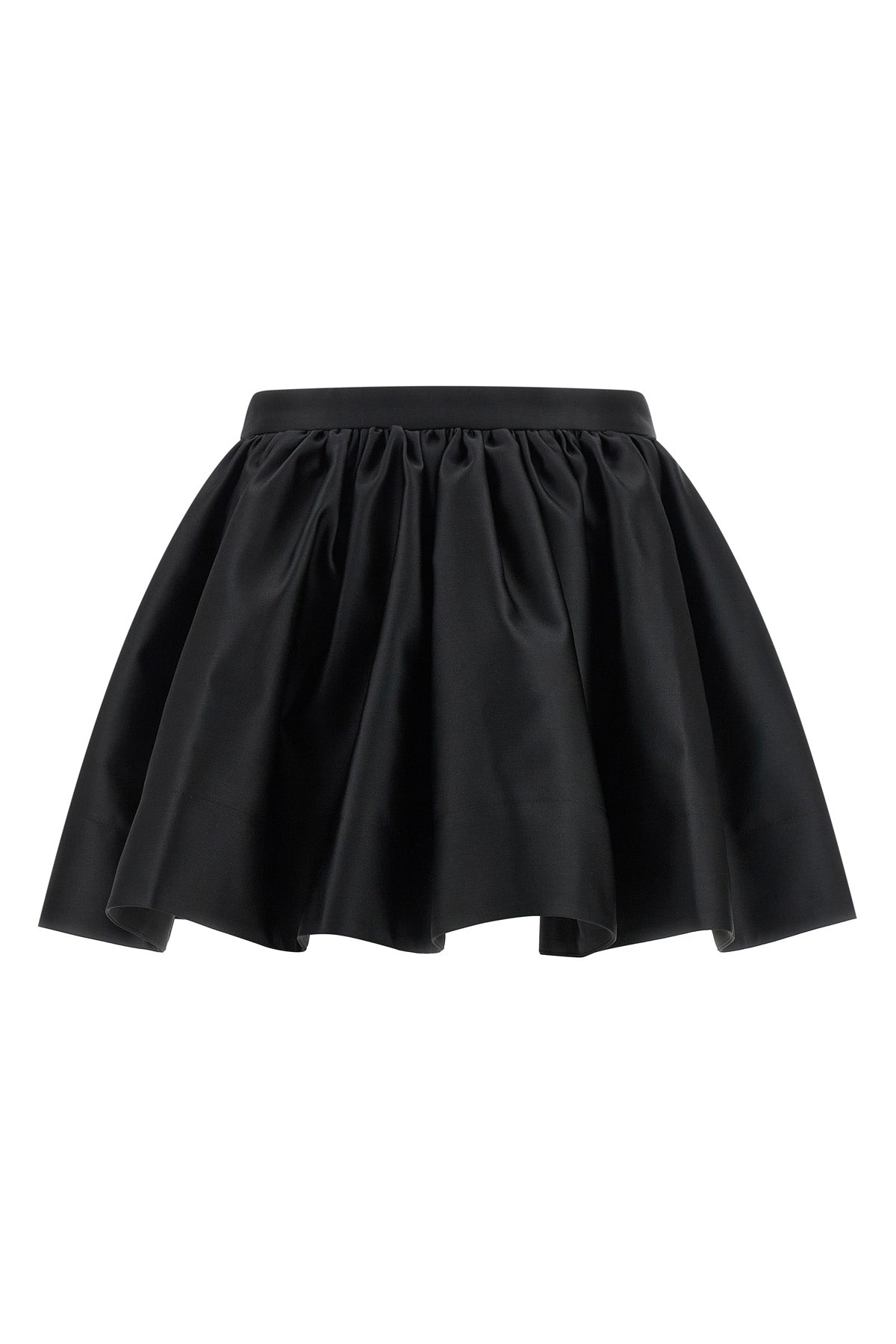 mini satin skirt