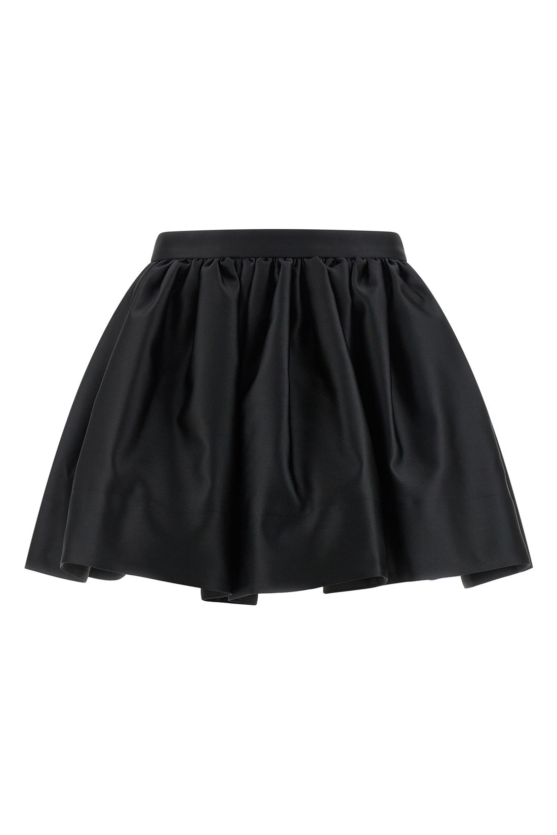 RABANNE 36 mini satin skirt