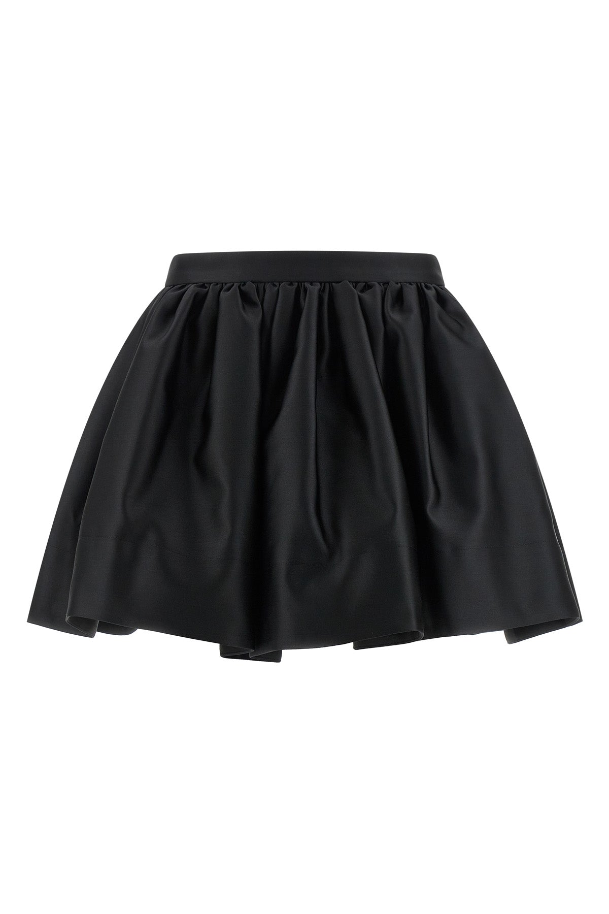 mini satin skirt
