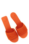 les mules cubisto braided raffia sandals