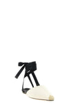 les sandales espadrilles canvas mules