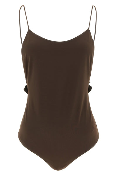 le maillot cabana one-piece swimsuit in stretch fabric