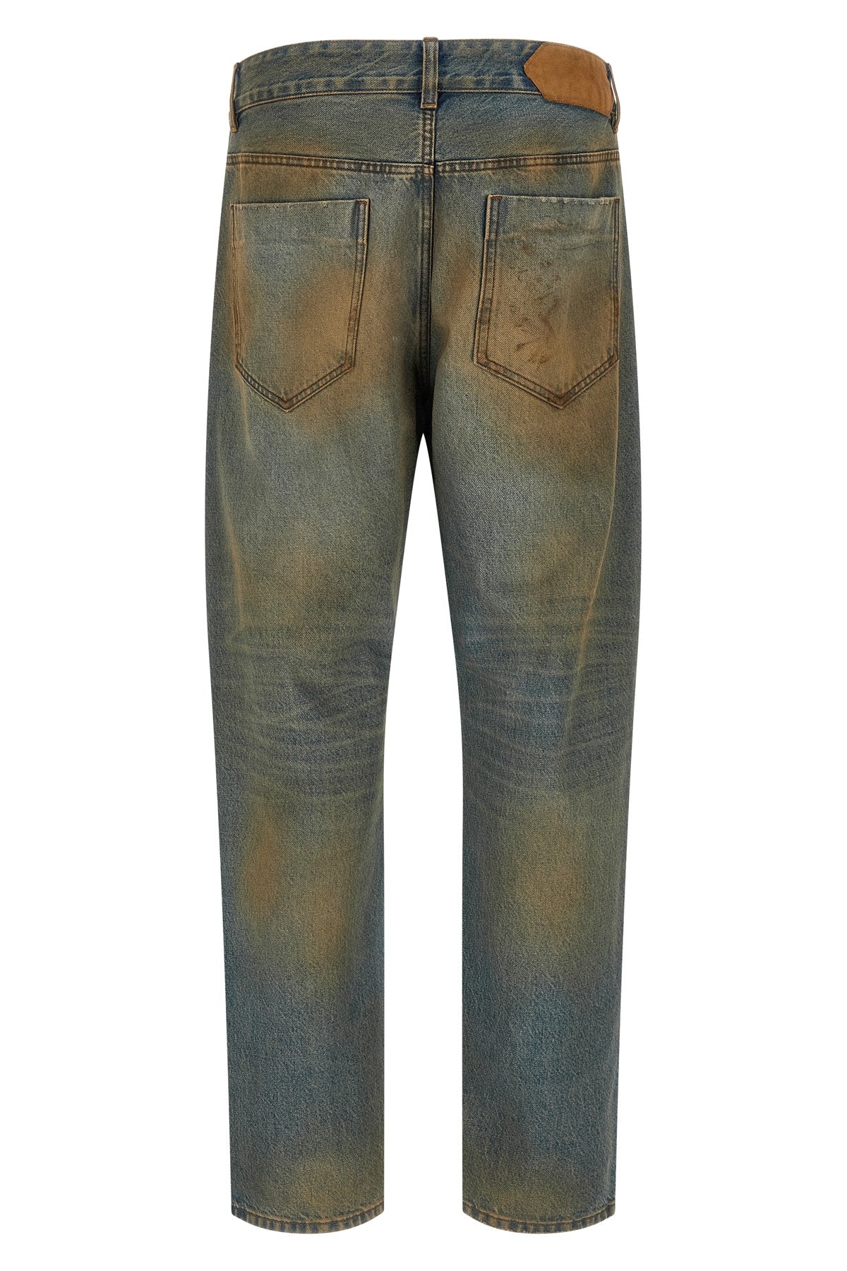 le de-nimes berger cotton denim jeans