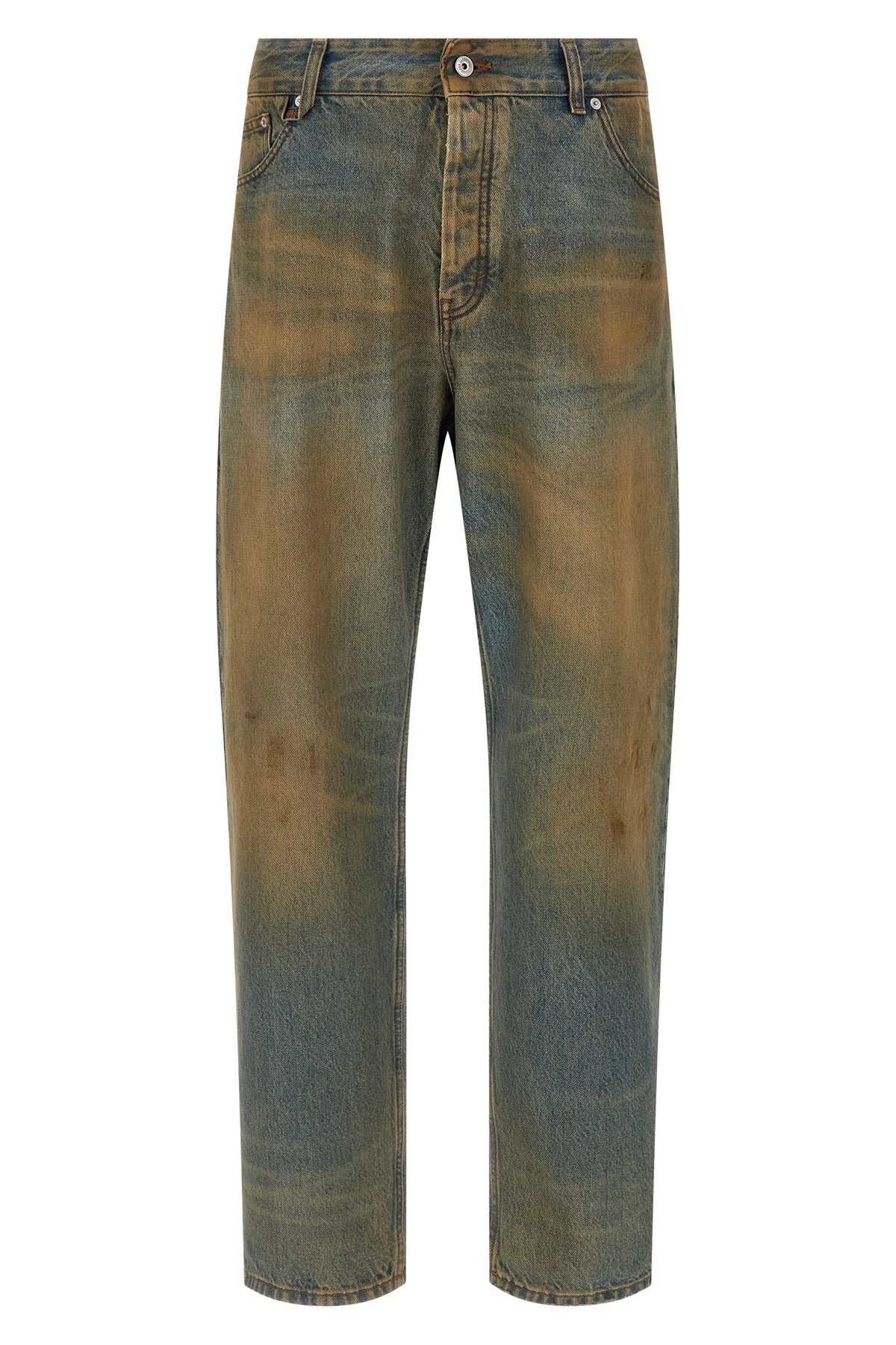 le de-nimes berger cotton denim jeans