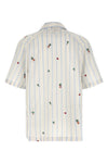 la chemise romarin striped cotton jacquard shirt