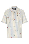 la chemise romarin striped cotton jacquard shirt