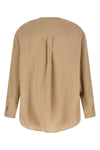 la chemise pastro shirt in textured linen