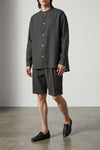 la chemise pastro micro-striped linen shirt