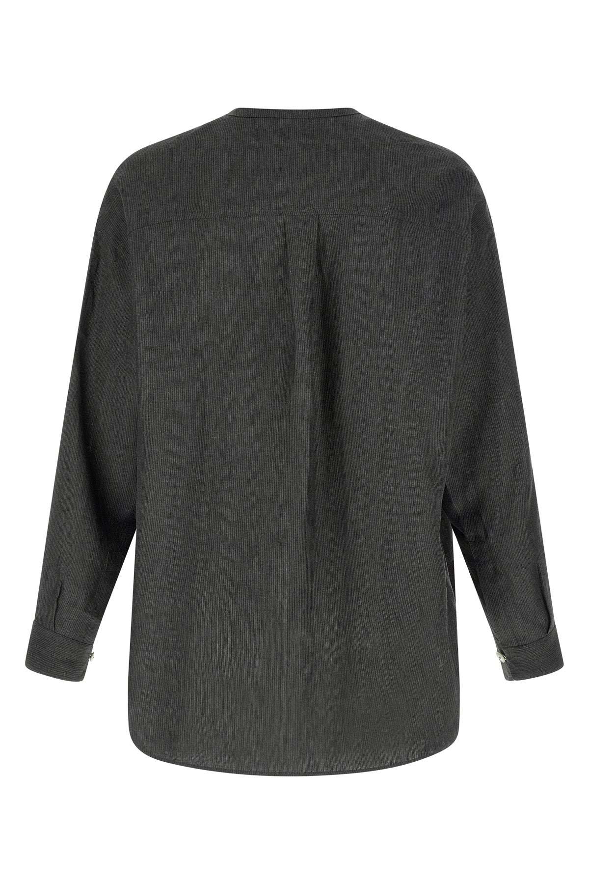 la chemise pastro micro-striped linen shirt
