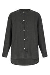 la chemise pastro micro-striped linen shirt