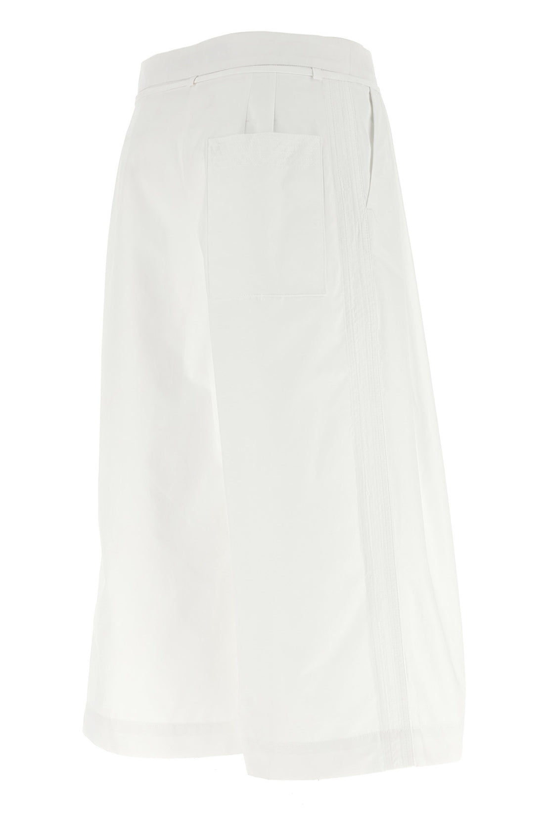 JACQUEMUS 36 le short marin cotton poplin bermuda shorts