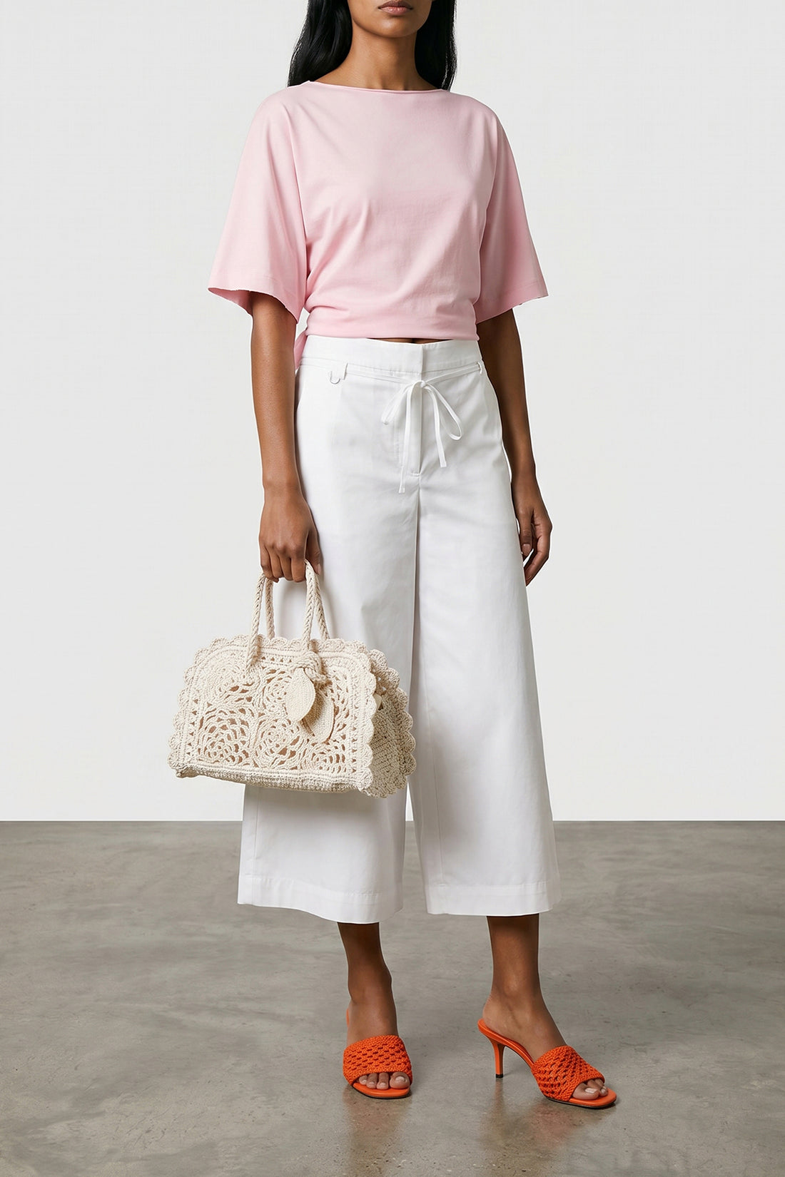 JACQUEMUS M le t-shirt moisson fluid fabric t-shirt