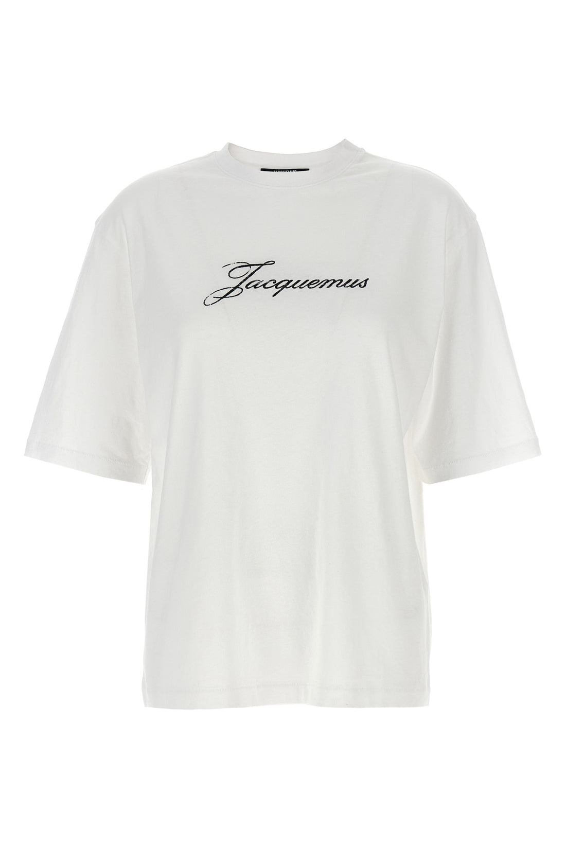 JACQUEMUS XS le t-shirt jacquemus cotton crew neck t-shirt