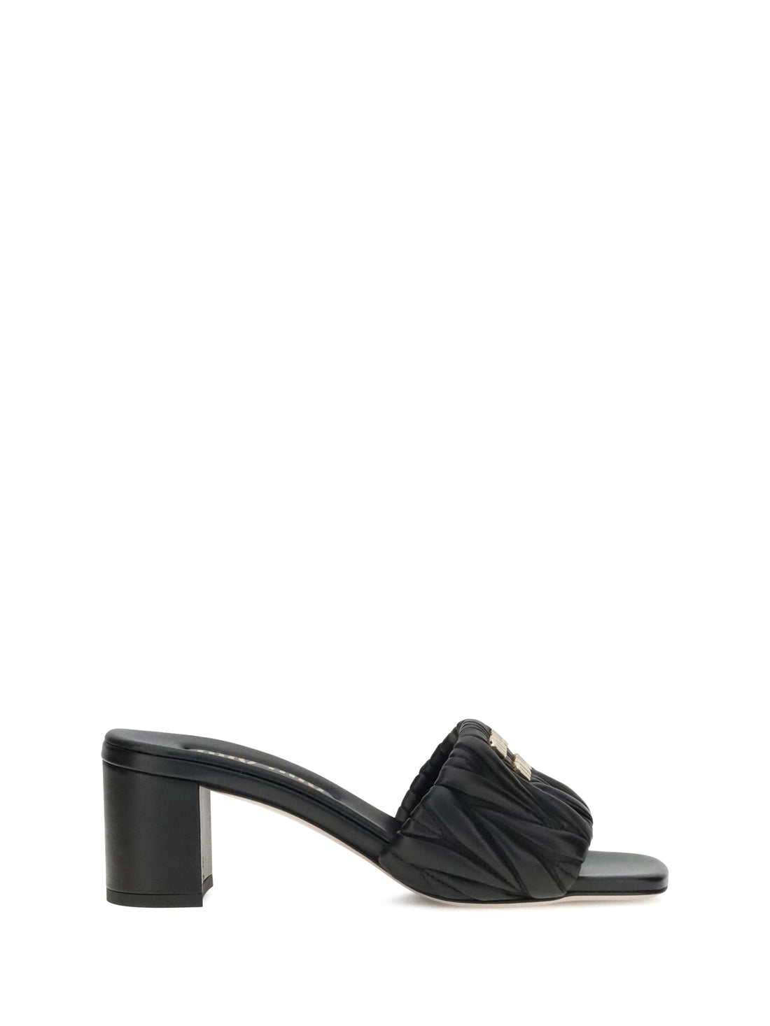 MIU MIU 36.5 logoed sandals